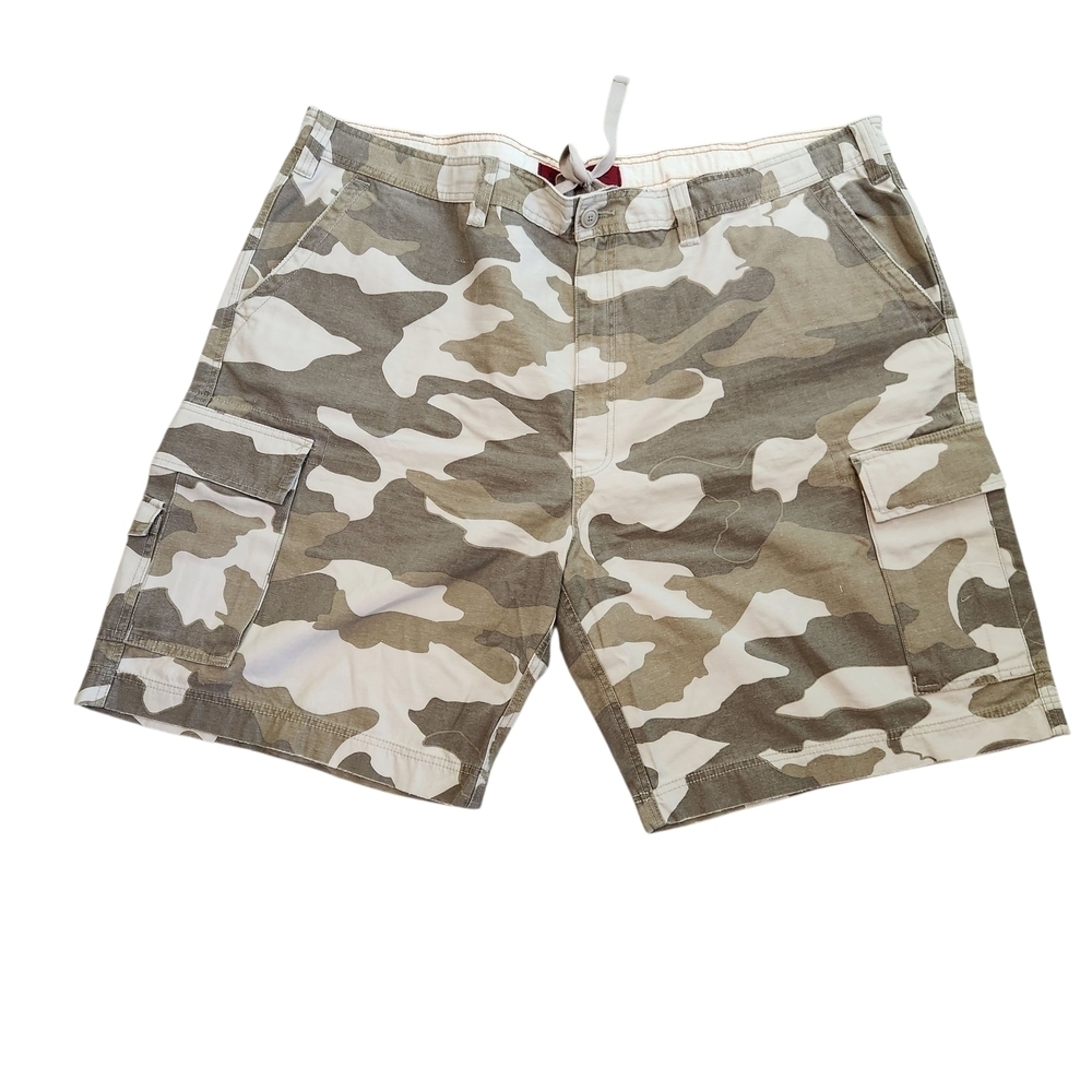 626 Blue Camo Cargo Shorts, Sz 50